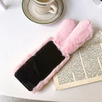 YKRON Plush Rabbit Furry Phone Case