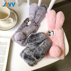 YKRON Plush Rabbit Furry Phone Case