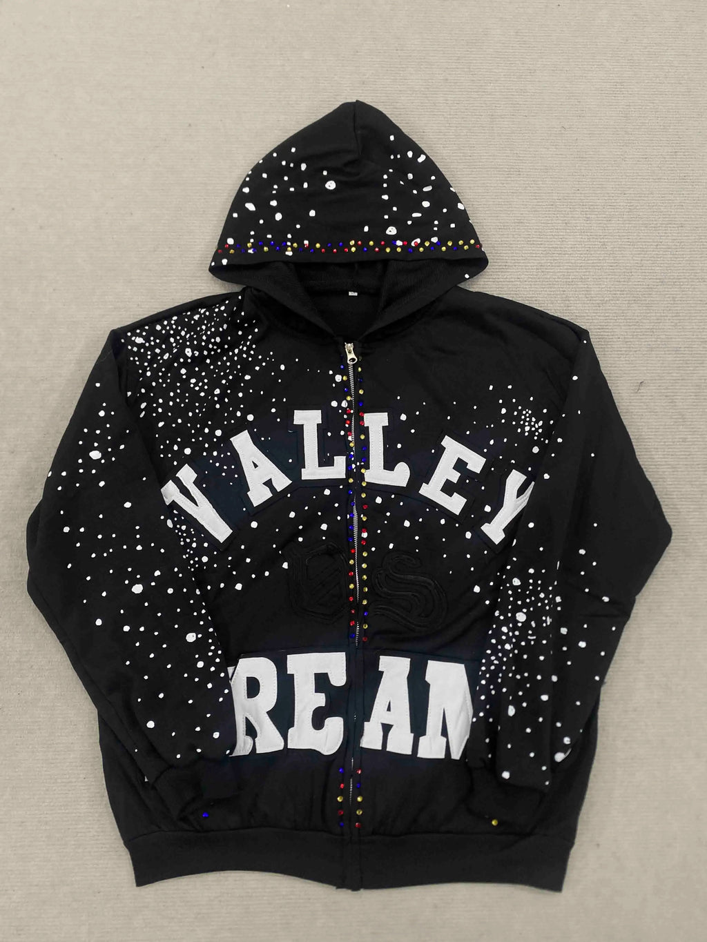 YKRON Valley Dreams Dark Style Oversized Hoodie