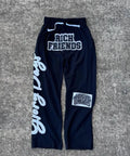 YKRON Y2K 3D Print Hip Hop Sweatpants