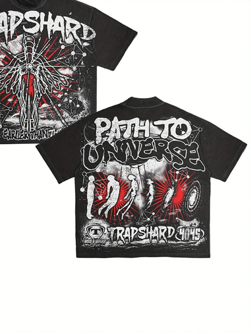 YKRON TRAPSHARD Retro Y2K Cotton Tee