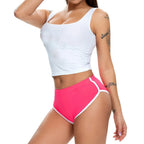 YKRON Women's Casual Stretch Yoga Shorts