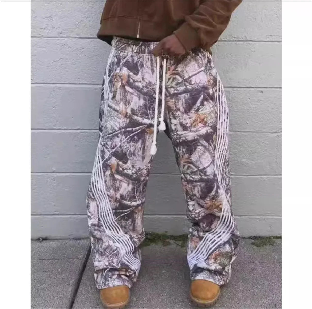 YKRON Y2K Camo Tactical Jogger Sweatpants