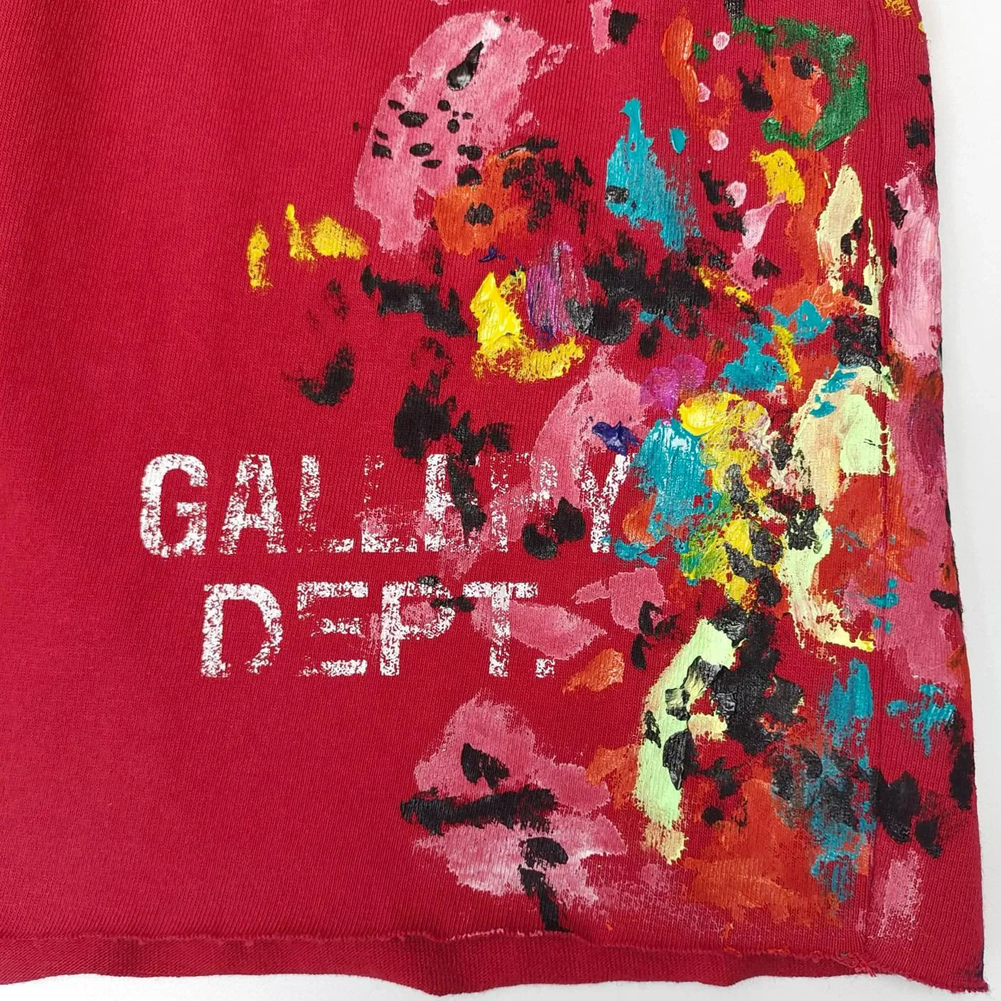 YKRON Splash Ink Graffiti Paint Shorts