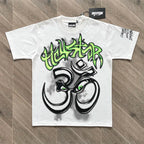 YKRON Hellstar Graffiti Print Short Sleeve Tee
