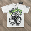 YKRON Hellstar Graffiti Print Short Sleeve Tee
