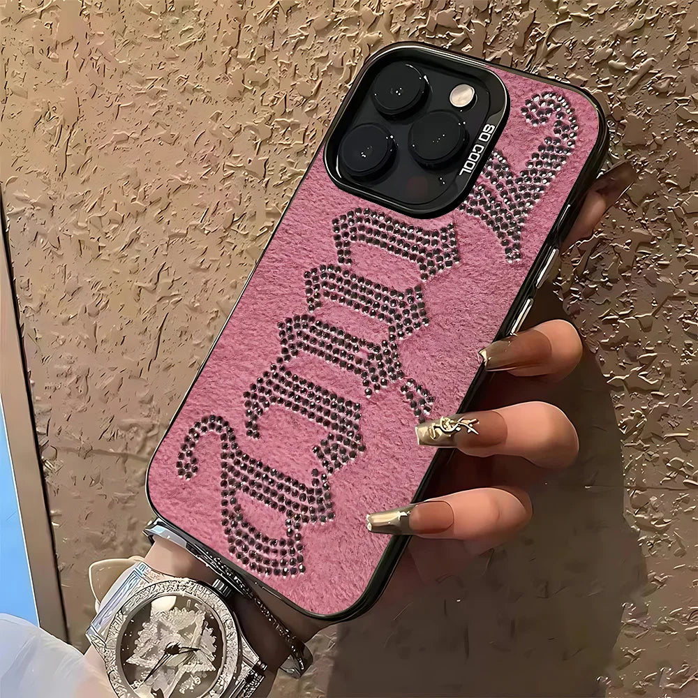 YKRON Juicy Couture Matte Phone Case