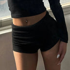 YKRON Slim Fit Y2K Women's Sports Shorts