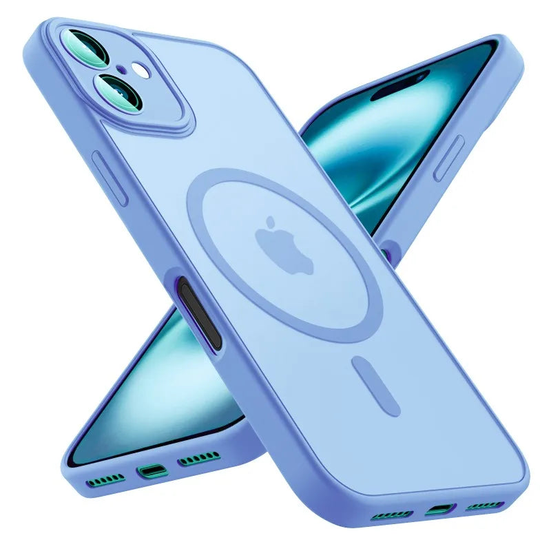 YKRON Frosted Matte Magnetic Phone Case