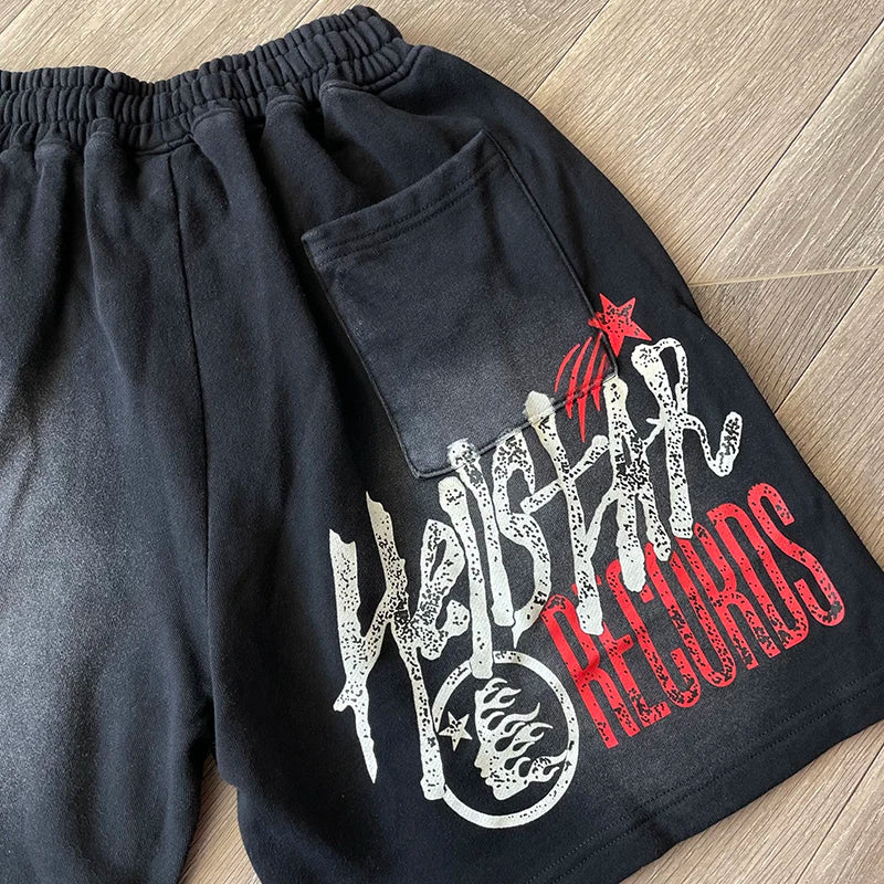 YKRON Hellstar Casual Sports Shorts