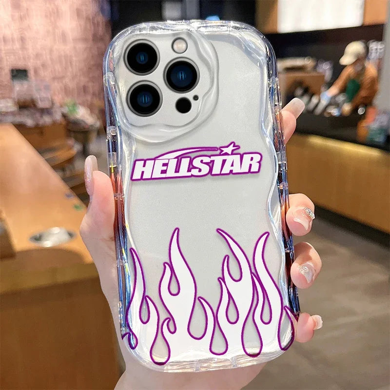 YKRON Hellstar Wave Silicone Phone Case