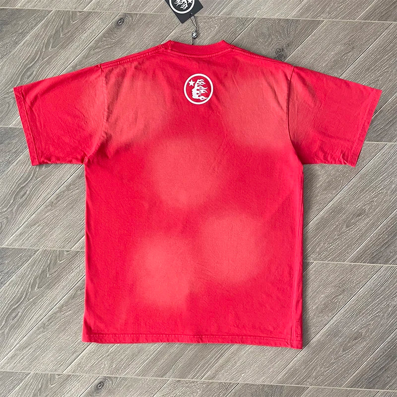 YKRON Hellstar Washed Cotton Tee