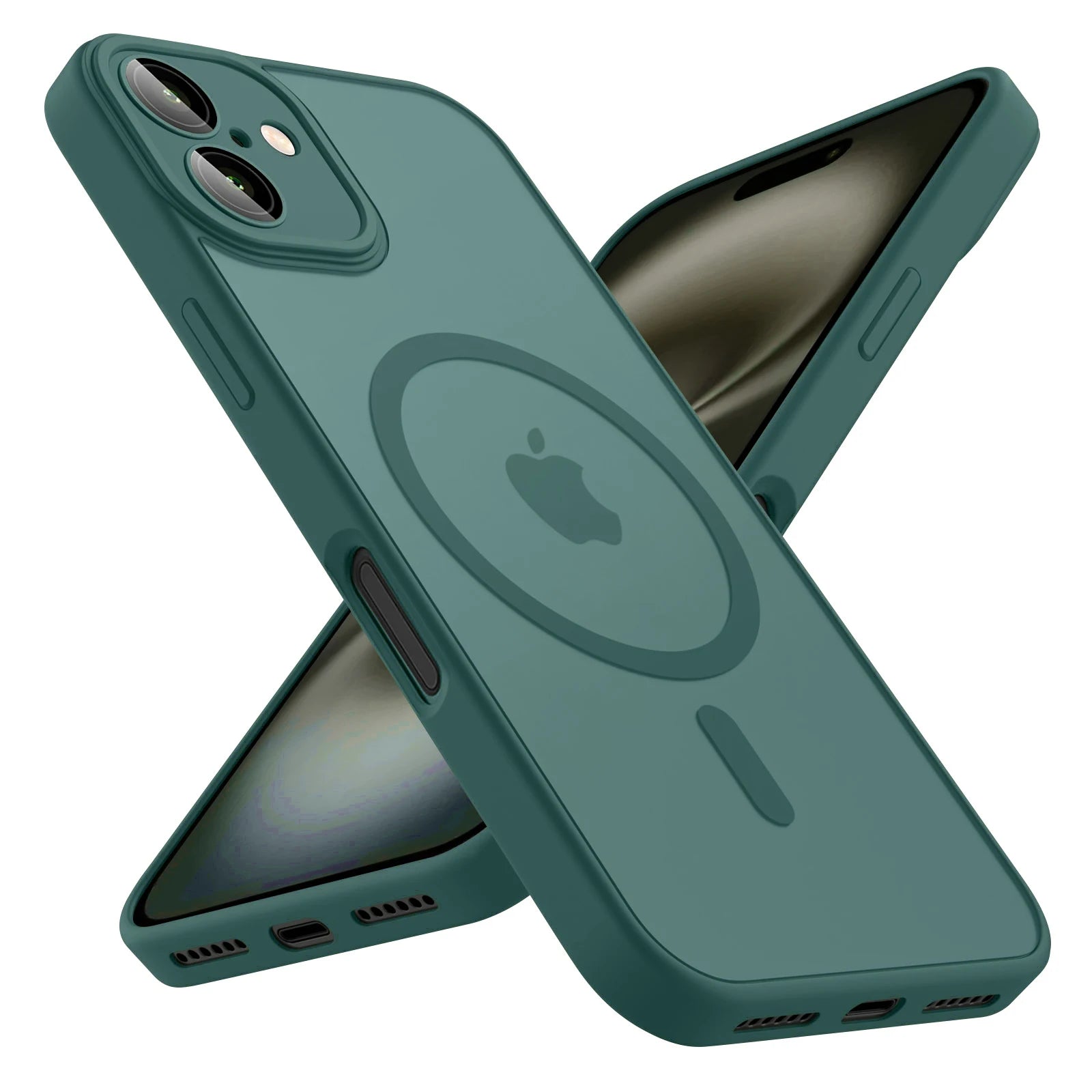 YKRON Frosted Matte Magnetic Phone Case
