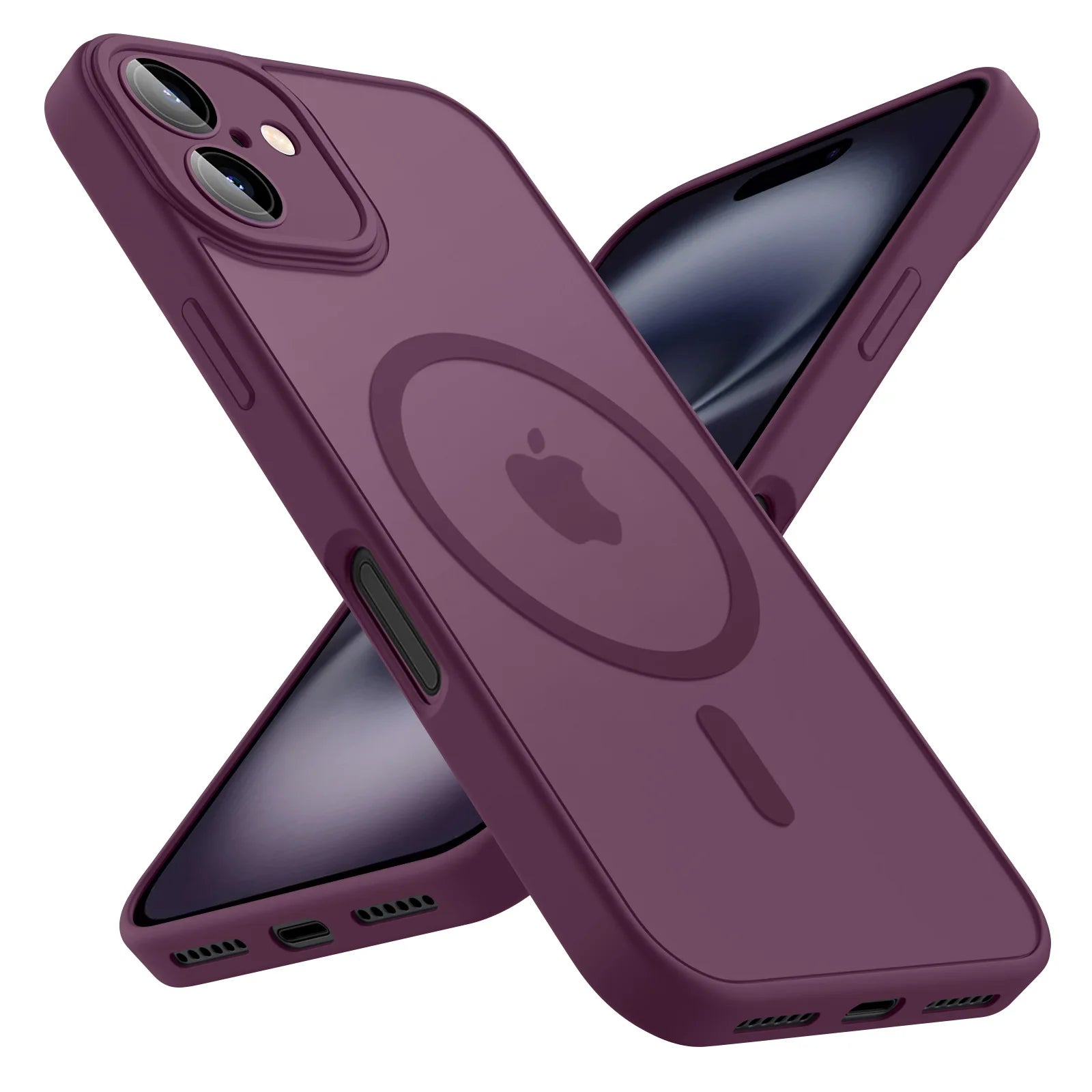 YKRON Frosted Matte Magnetic Phone Case