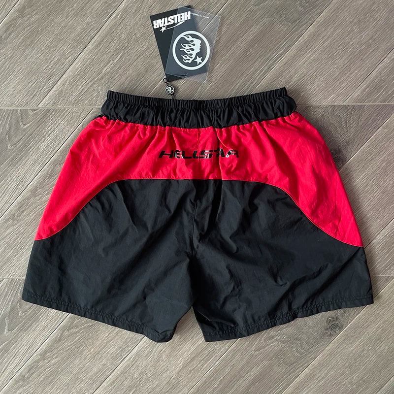 YKRON Hellstar Patchwork Summer Shorts