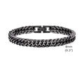 YKRON Heavy Cuban Stainless Steel Bracelet