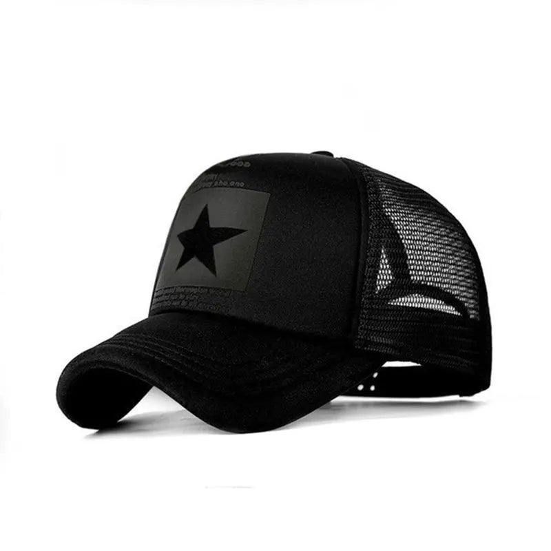 YKRON Five Star Print Dad Hat