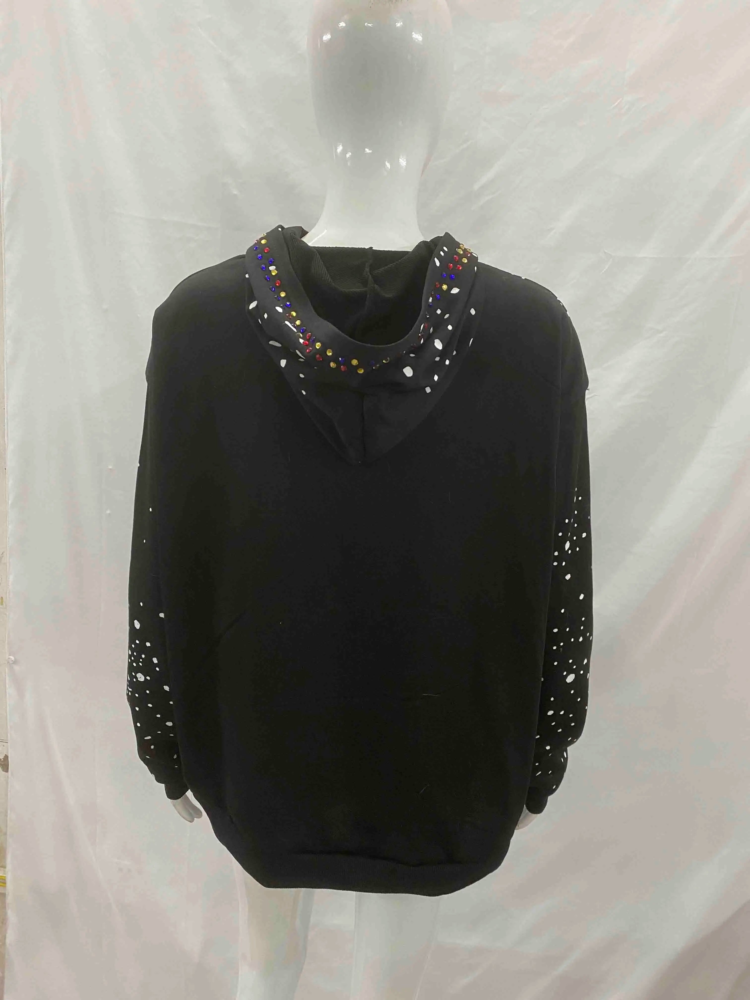 YKRON Valley Dreams Dark Style Oversized Hoodie