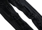 YKRON Y2K Distressed Red Hip Hop Jeans
