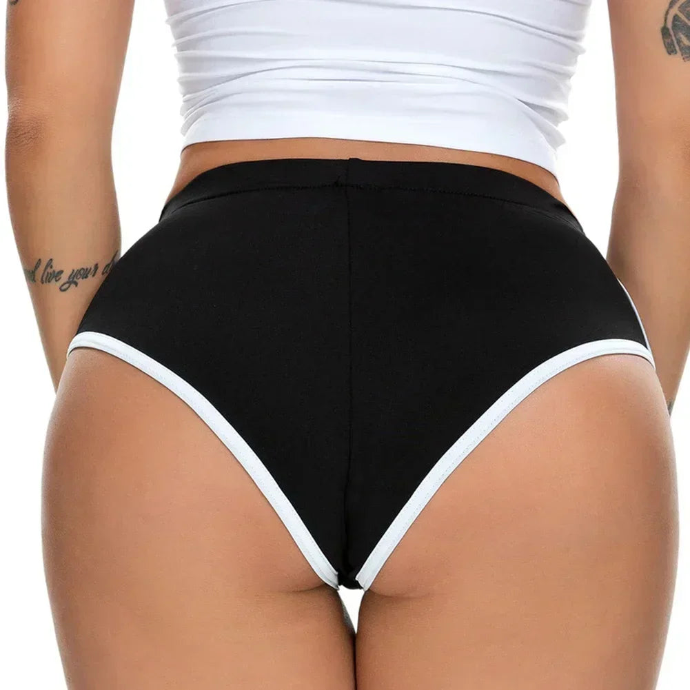 YKRON Women's Casual Stretch Yoga Shorts