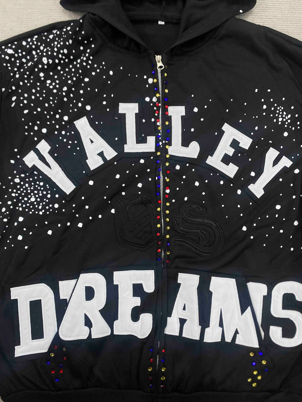 YKRON Valley Dreams Dark Style Oversized Hoodie