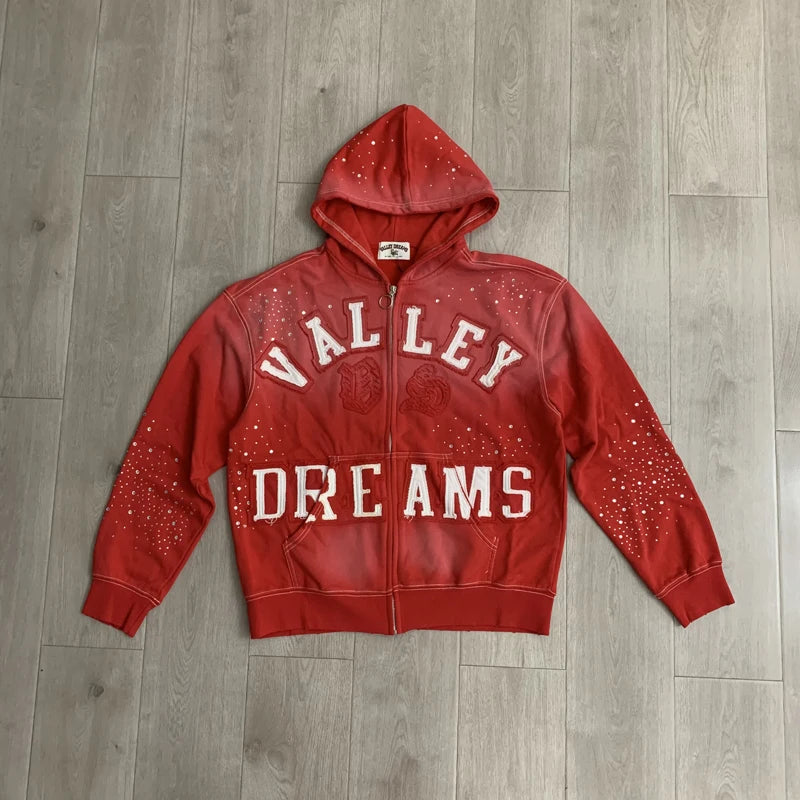 YKRON Vale Zip-Up Cardigan Hoodie