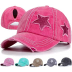 YKRON Star Embroidery Baseball Cap