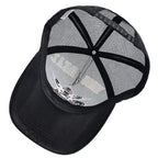 YKRON Punk Skull Crossbones Trucker Cap