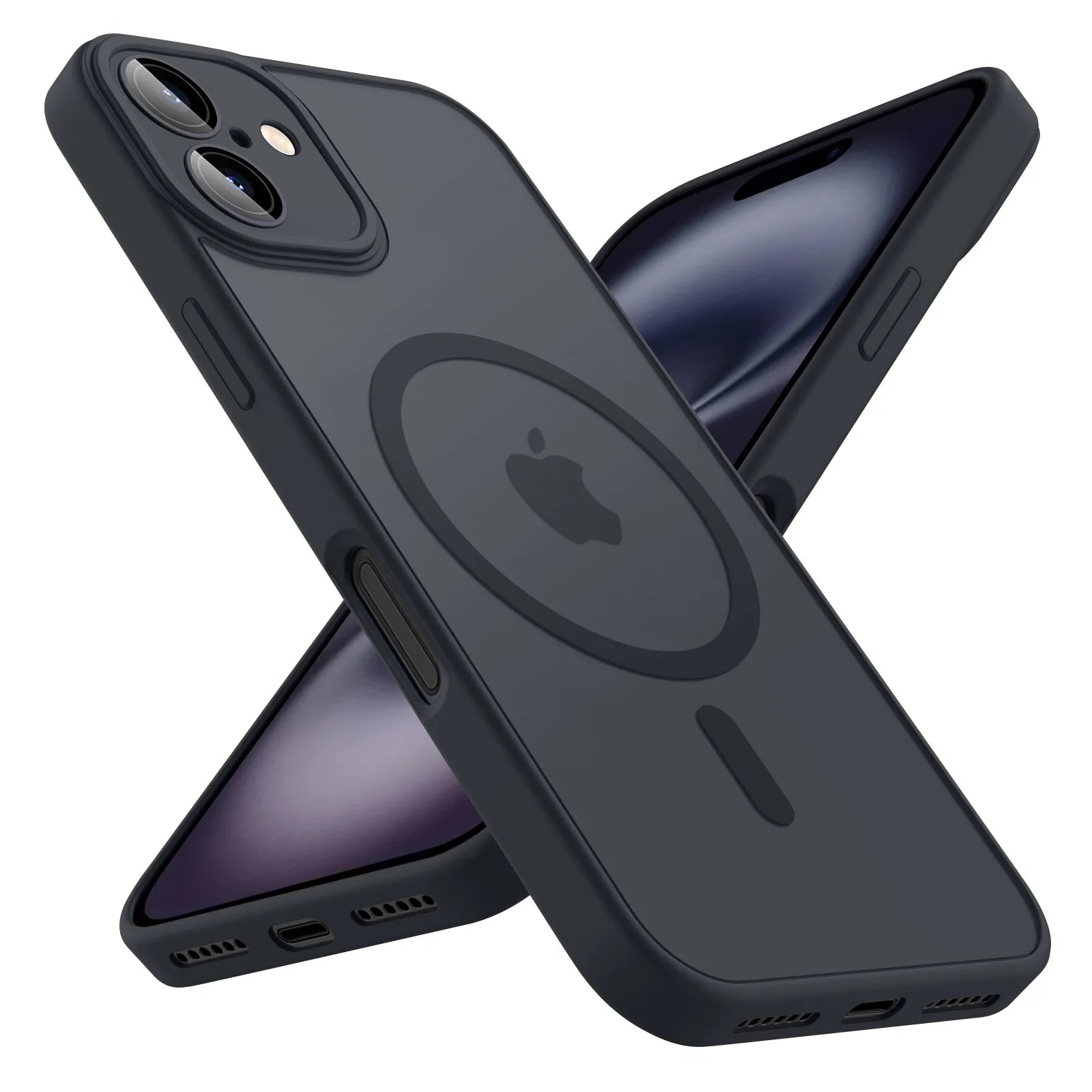 YKRON Frosted Matte Magnetic Phone Case