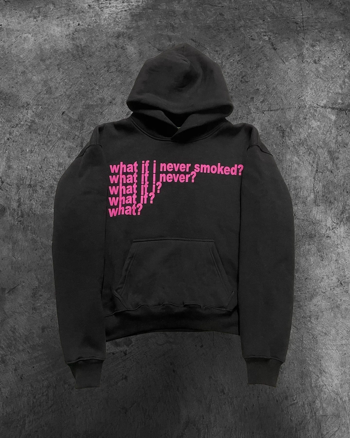 YKRON Harajuku Gothic Oversized Hoodie