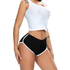 YKRON Women's Casual Stretch Yoga Shorts
