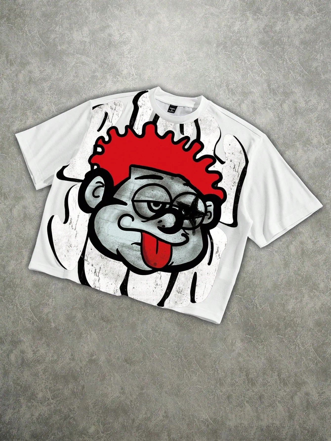 YKRON Roller Skating 3D Print Street Tee