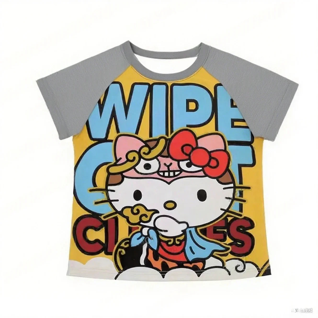 YKRON Hello Kitty Anime Graphic Tee