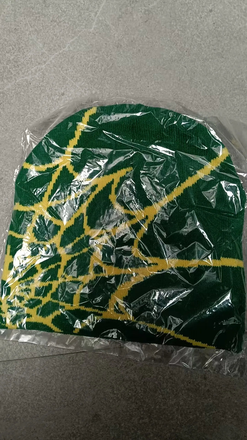 YKRON Spider Web Knit Y2K Beanie