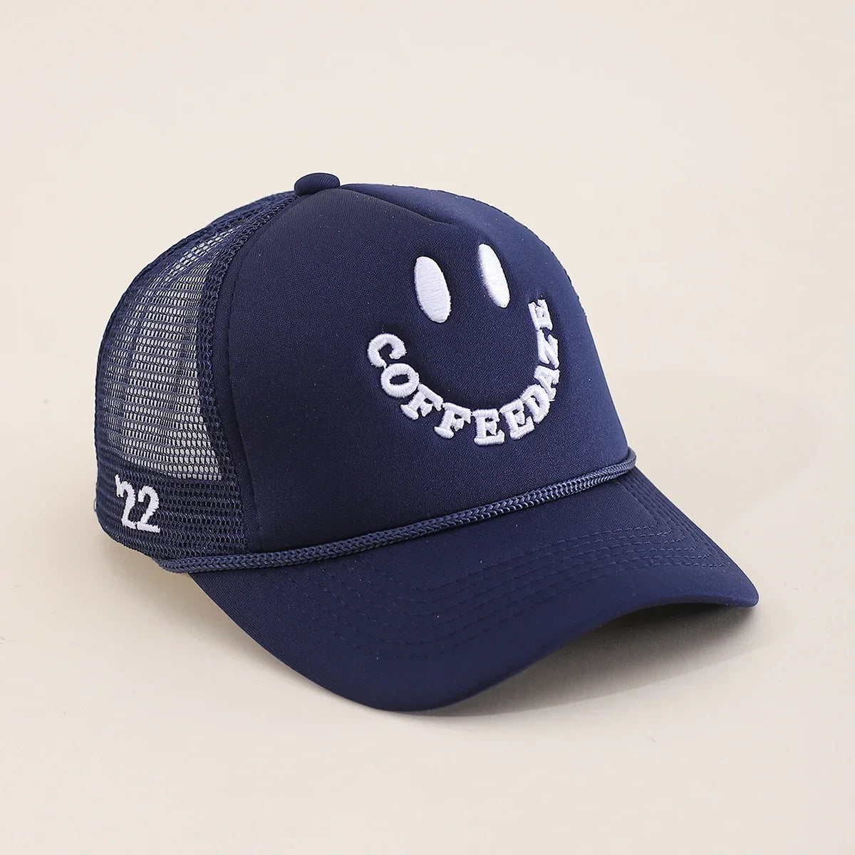 YKRON Embroidered Five Star Trucker Hat