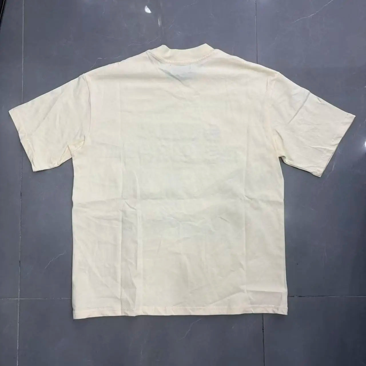 YKRON Shinning Diamond Letter Oversized Tee