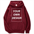 YKRON Custom DIY Print Streetwear Pullover Hoodie