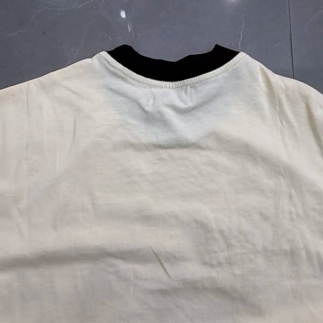 YKRON Shinning Diamond Letter Oversized Tee