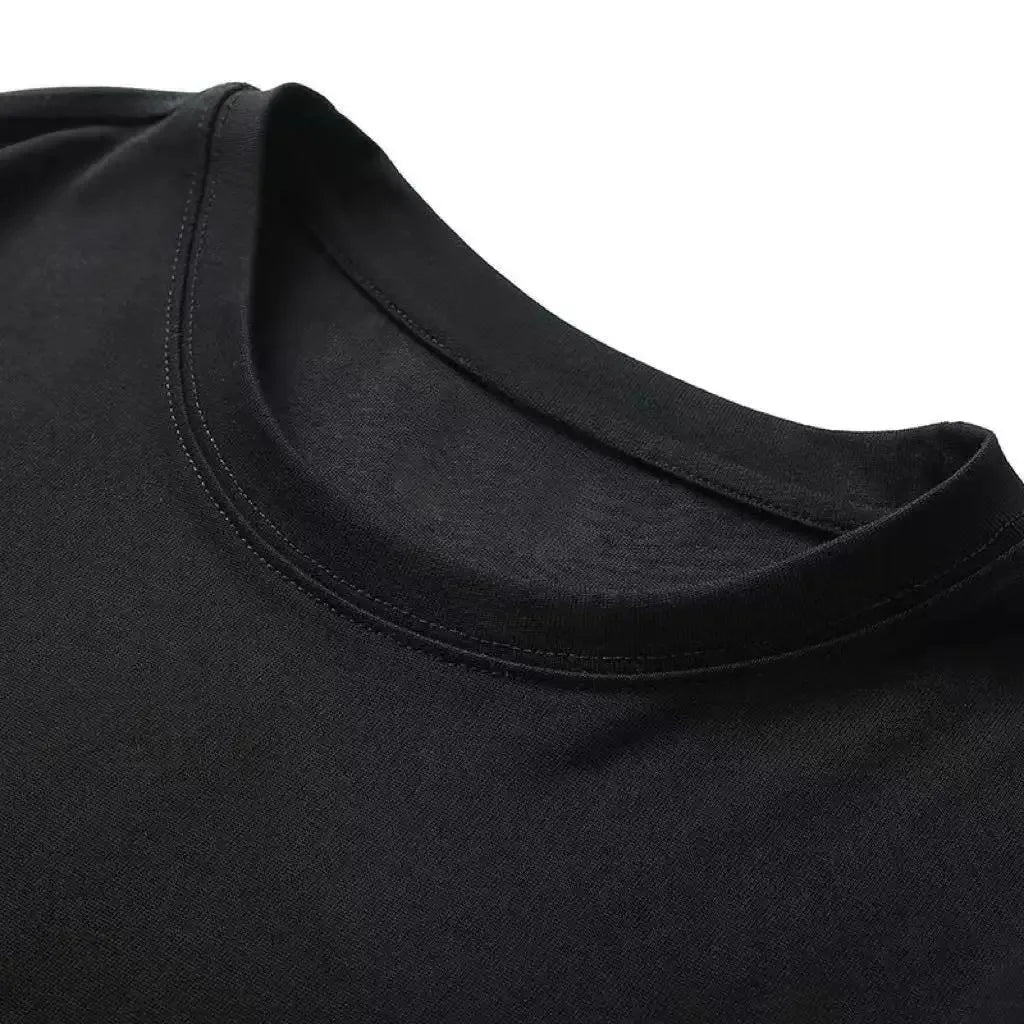 YKRON Abstract Face Oversized Streetwear Tee