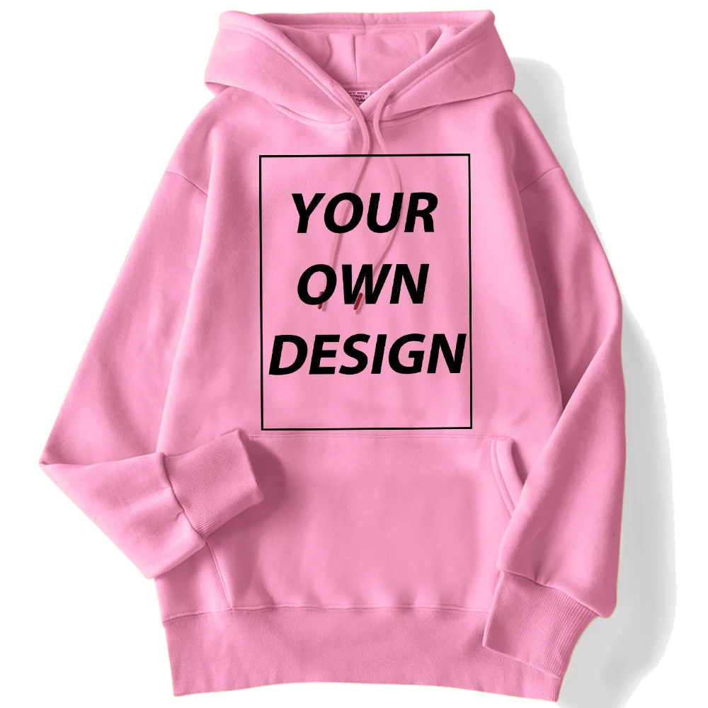 YKRON Custom DIY Print Streetwear Pullover Hoodie