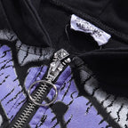 YKRON Vale Cheetah Print Washed Vintage Hoodie