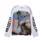 YKRON Rough Play Diamond Long Sleeve Oversized Tee
