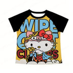 YKRON Hello Kitty Anime Graphic Tee
