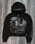 YKRON Harajuku Gothic Oversized Hoodie