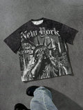 YKRON 3D Pattern Print Summer Tee