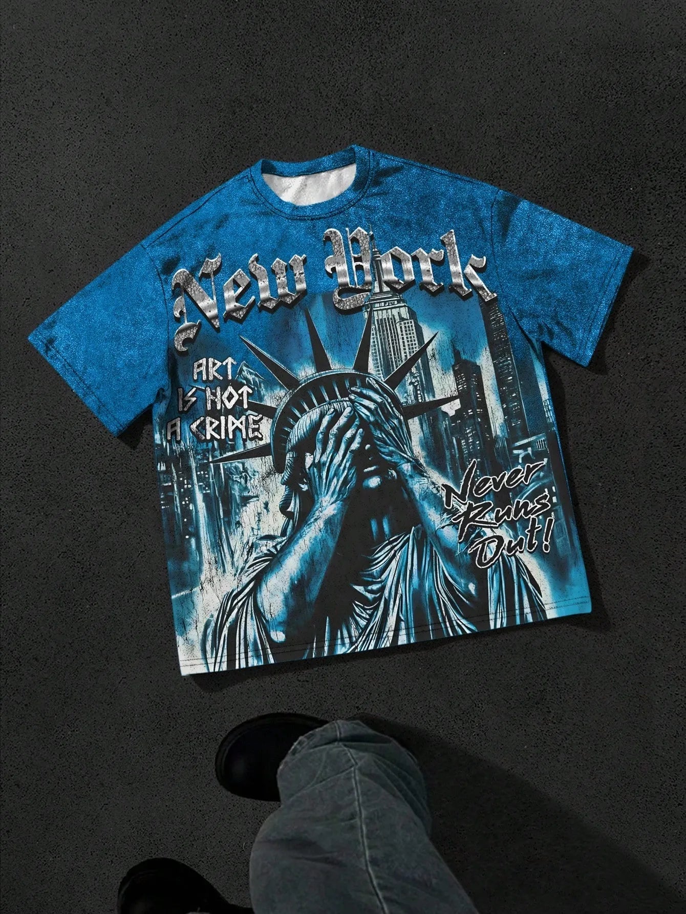 YKRON 3D Pattern Print Summer Tee