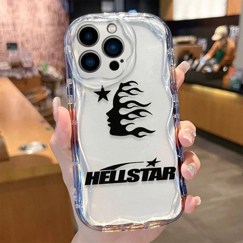 YKRON Hellstar Wave Silicone Phone Case
