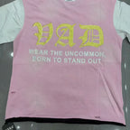 YKRON Rhinestone Letter Hip Hop Oversized Tee