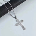 YKRON Retro Gothic Cross Hip Hop Necklace