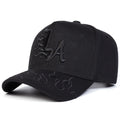 YKRON LA Flame Star Embroidery Cap